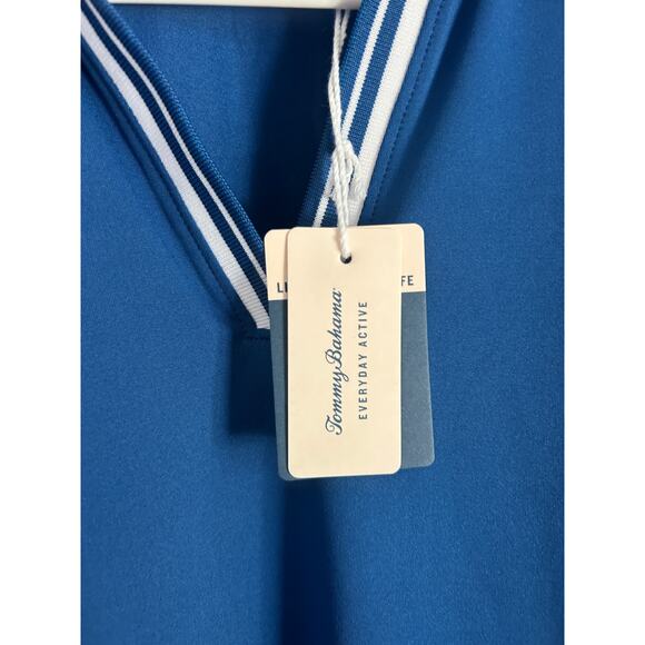 Tommy Bahama Everyday Active Sleeveless Polo NWT Size XS Blue - Picture 2 of 6